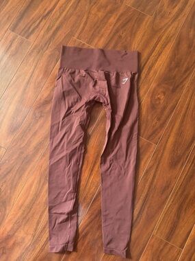 Gymshark Everyday Seamless High-Waist Leggings - Red Brown